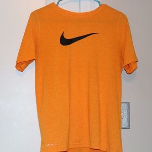 Orange Nike Dri-Fit T-shirt